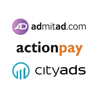 ����������� ����������� ��������� Admitad, Actionpay, Cityads
